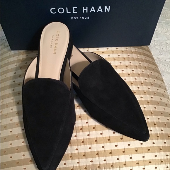 Cole Haan Shoes - NWT COLE HAAN 🎉 HOST PICK 🎉 Suede Piper Mule